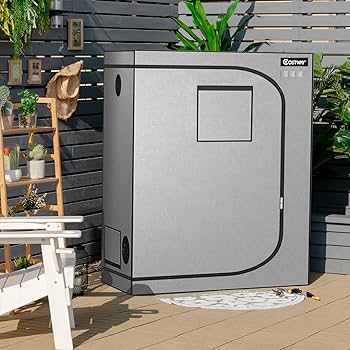 Amazon.co.jp: COSTWAY グロウテント 48インチx24インチx60